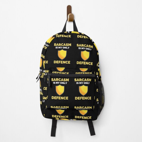 Item preview, Sarcasm Is My Only Defence - Funny Sarcastic Saying designed and sold by ExploreTheStore.