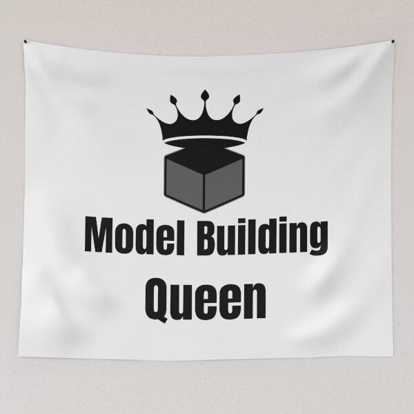 Item preview, Model Building Queen Funny T-shirt men gift women gift designed and sold by InnovantDesigns.