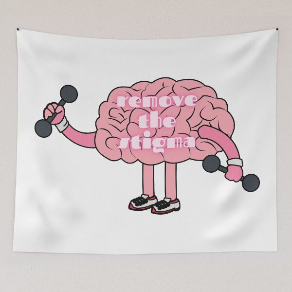 Item preview, remove the stigma mental health matters designed and sold by ashcmille.