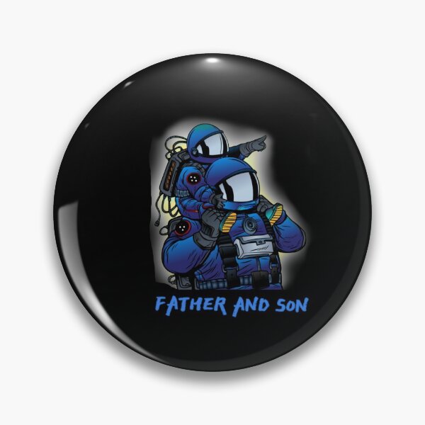 Item preview, Father and son astronaut  designed and sold by karimaK-71.