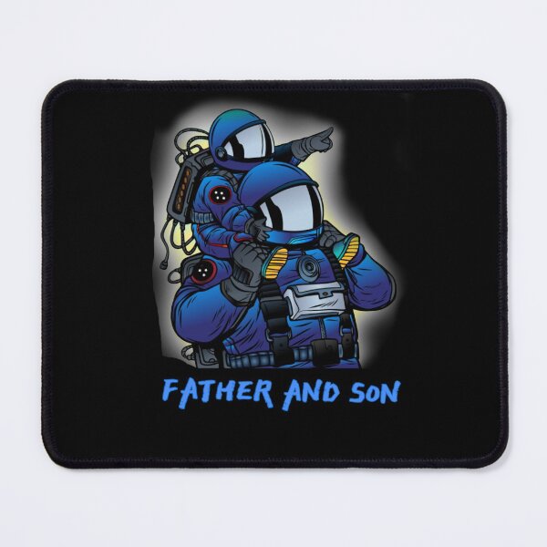 Item preview, Father and son astronaut designed and sold by karimaK-71.