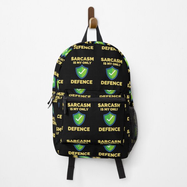 Item preview, Sarcasm Is My Only Defence - Funny Sarcastic Saying designed and sold by ExploreTheStore.