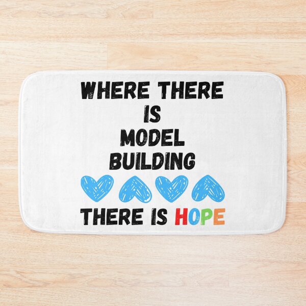 Item preview, Where There Is Model Building There Is Hope Funny T-shirt men gift women gift designed and sold by InnovantDesigns.