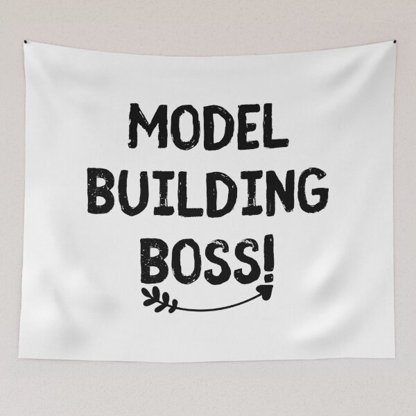 Item preview, Model Building Boss! Funny T-shirt men gift women gift designed and sold by InnovantDesigns.