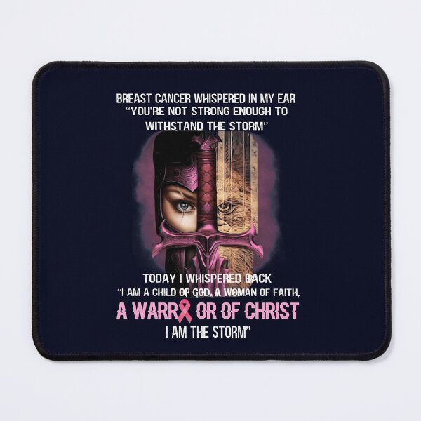 Item preview, Breast Cancer Whispered In My Ear designed and sold by Linenist.