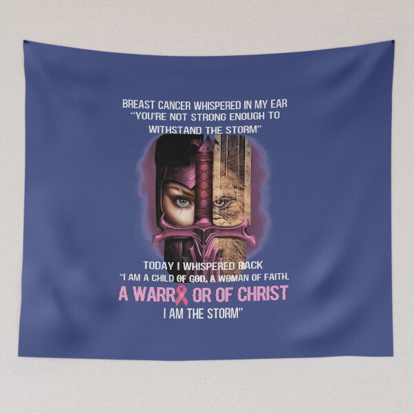 Item preview, Breast Cancer Whispered In My Ear   designed and sold by Linenist.