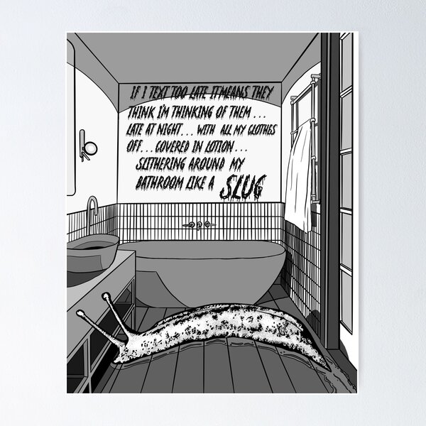 Item preview, Dating advice for slugs  designed and sold by gaslight-n.