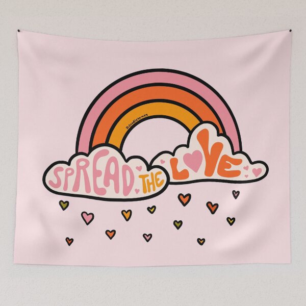 Item preview, Spread the Love designed and sold by doodlebymeg.