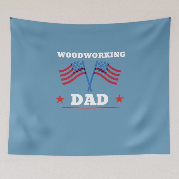 Item preview, Woodworking Dad -  Woodworking Carpentry Fun Graphic - Fun Woodworking Gifts  designed and sold by WoodWorkingInc.