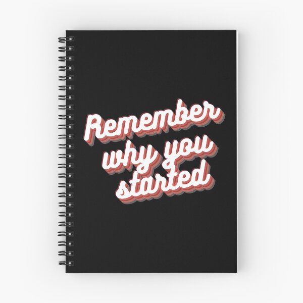 Item preview, Remember Why You Started - Retro designed and sold by KarolinaPaz.