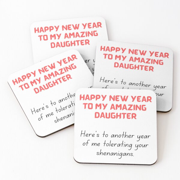Item preview, New Year Gifts for Daughter designed and sold by TextToTee.