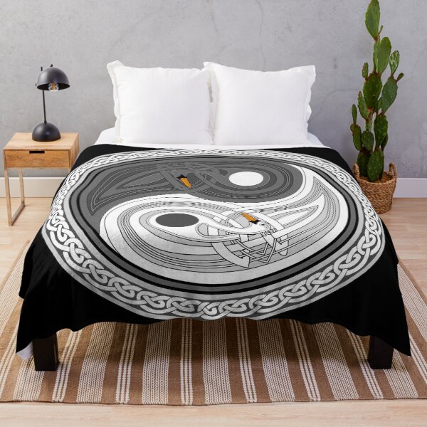 Item preview, Yin Yang Celtic Swans designed and sold by IOMAprints.