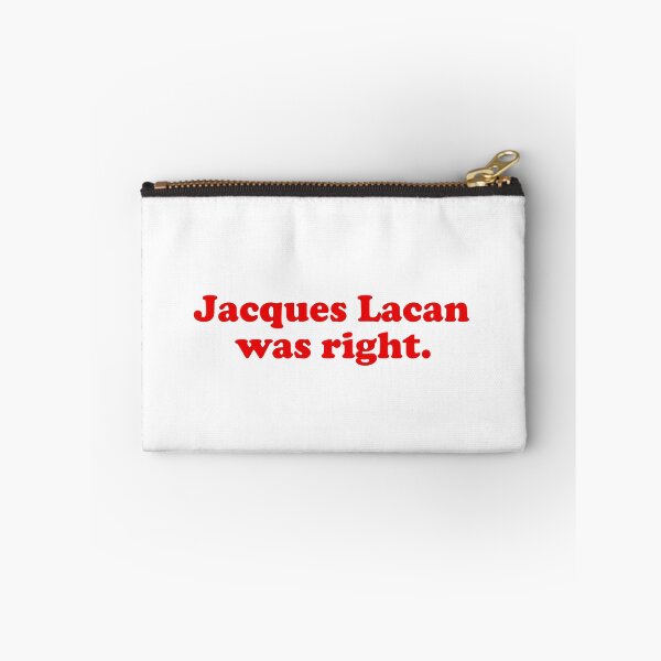 Item preview, Jacques Lacan was right. Philosophy / philosopher books design. Best gift for a Jacques Lacan fan. designed and sold by shirtpress.