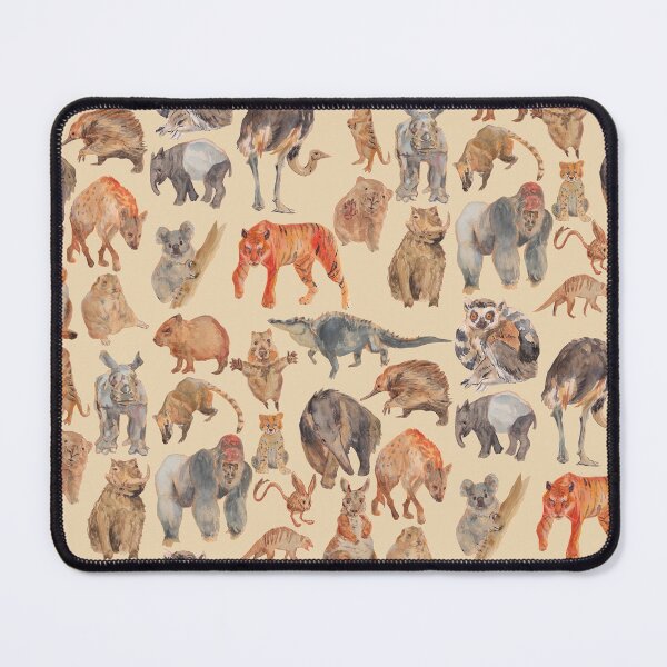 Item preview, 22 different adorable safari animals painted with watercolors designed and sold by captainringtail.