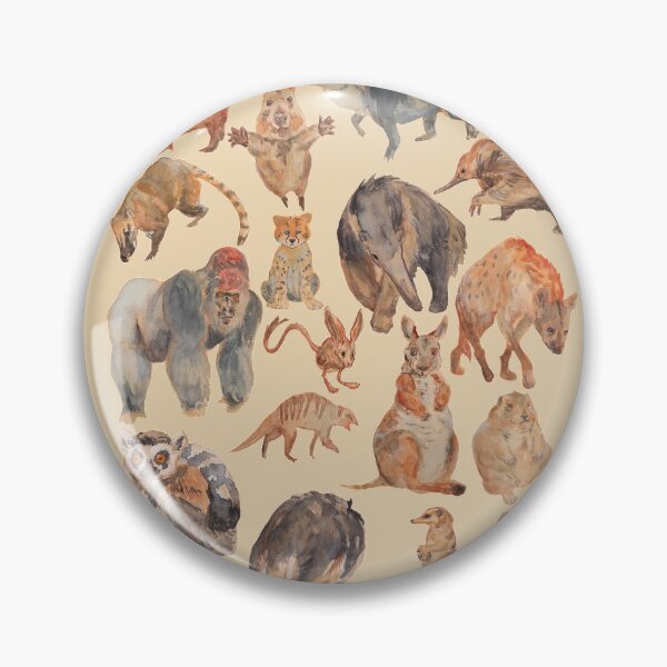 Item preview, 22 different adorable safari animals painted with watercolors designed and sold by CaptainRingtail.