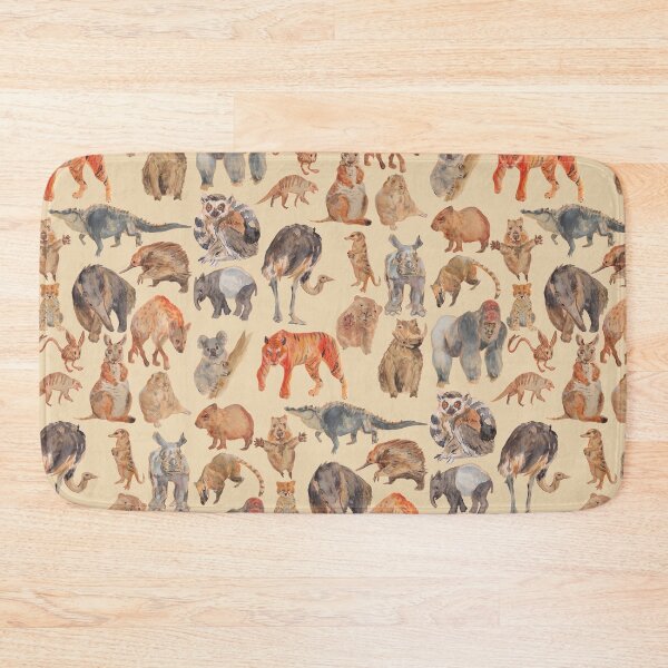 Item preview, 22 different adorable safari animals painted with watercolors designed and sold by captainringtail.