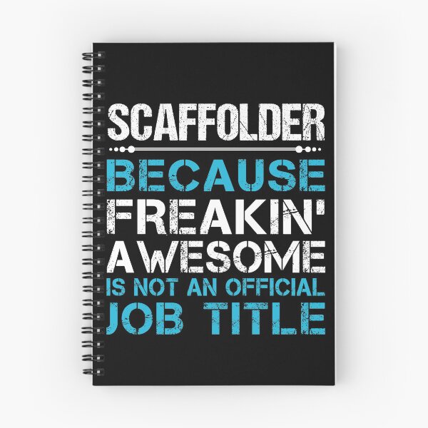 Item preview, Scaffolder T Shirt - Freaking Awesome Job Gift Item Tee designed and sold by oetate4774.
