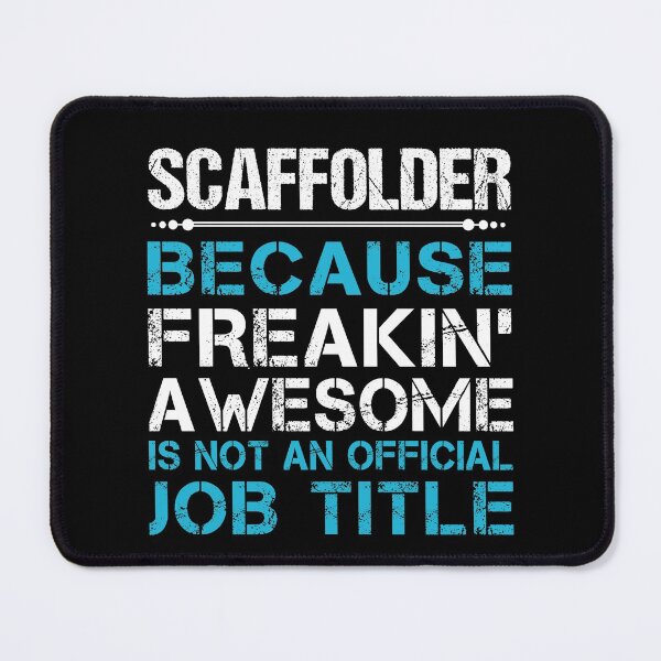 Item preview, Scaffolder T Shirt - Freaking Awesome Job Gift Item Tee designed and sold by oetate4774.