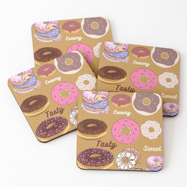 Item preview, Creamy Donuts designed and sold by Anahit Petrosyan Art Studio & Unique Print Designs for a Gift.