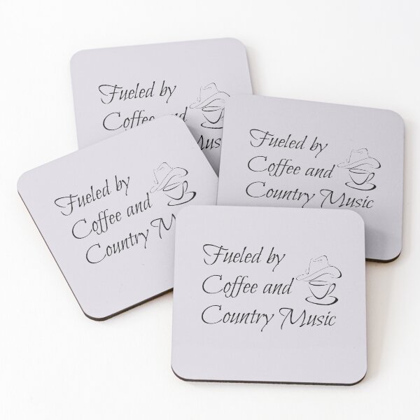 Item preview, Fueled by Coffee and Country Music  designed and sold by ashleyhudson.