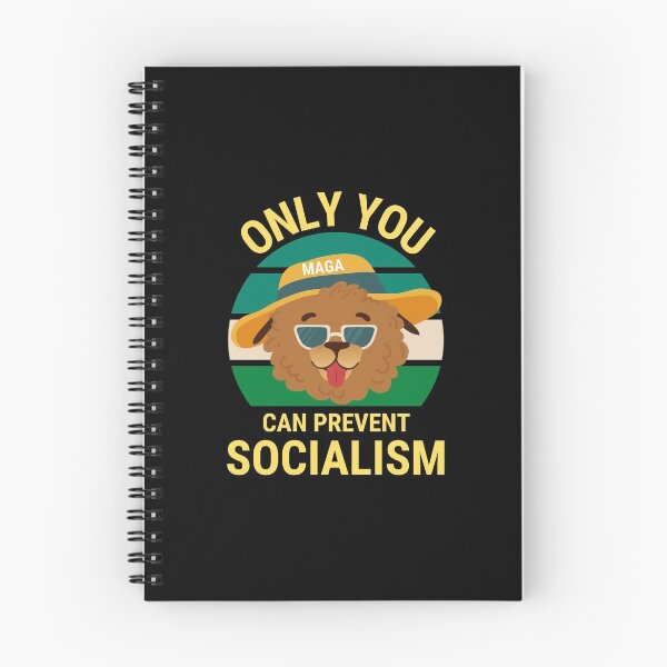 Item preview, Only You Can Prevent Socialism - Dog Camping Vintage Funny designed and sold by ExploreTheStore.