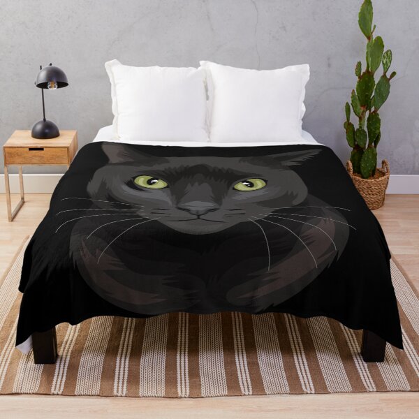 Item preview, Good luck black cat designed and sold by retratosChulis.