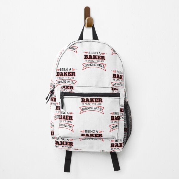 Item preview, Being A Baker Is Easy It's Like Drinking Water designed and sold by Mouadox ★★★★★.