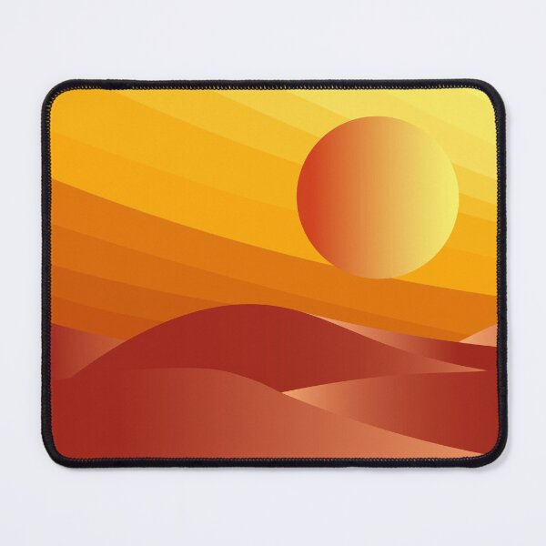 Item preview, 3D Sunset in the Desert  designed and sold by blueocan.