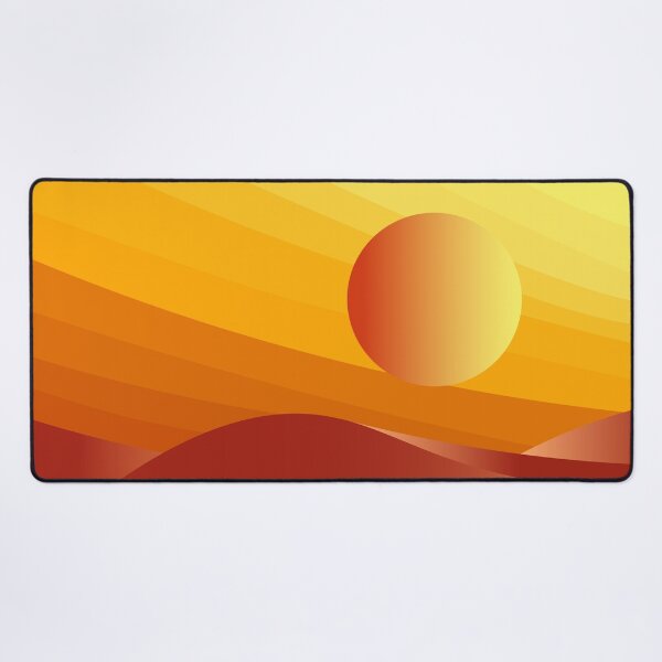 Item preview, 3D Sunset in the Desert  designed and sold by blueocan.