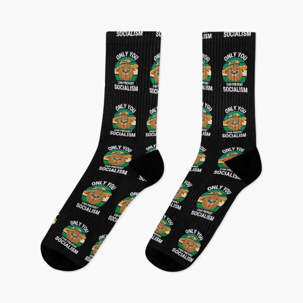 Item preview, Only You Can Prevent Socialism - Dog Camping Vintage Funny designed and sold by ExploreTheStore.