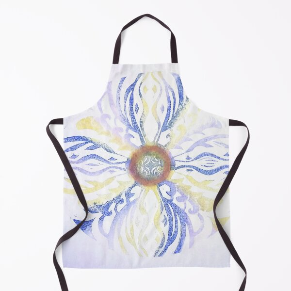 Item preview, Liquid fluid motion blue yellow red designed and sold by glowvim.