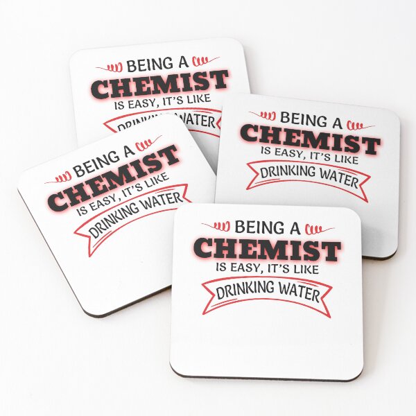 Item preview, Being A Chemist Is Easy It's Like Drinking Water designed and sold by Mouadox ★★★★★.