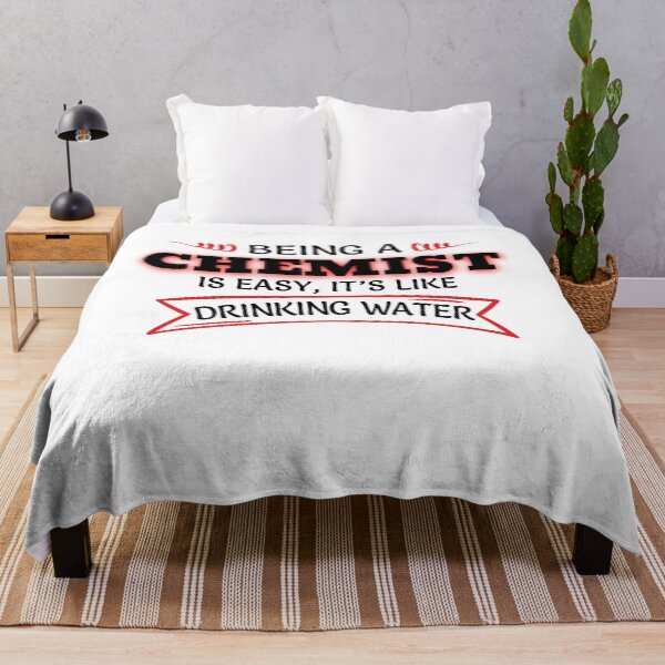 Item preview, Being A Chemist Is Easy It's Like Drinking Water designed and sold by Mouadox ★★★★★.