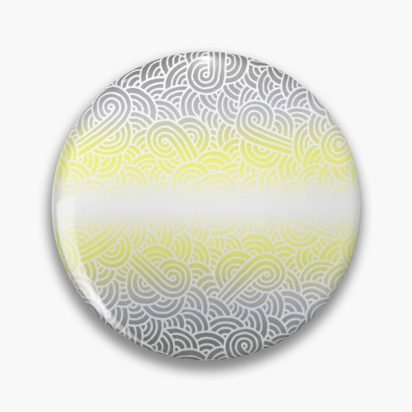 Item preview, Ombré demigender colours and white swirls doodles designed and sold by savousepate.