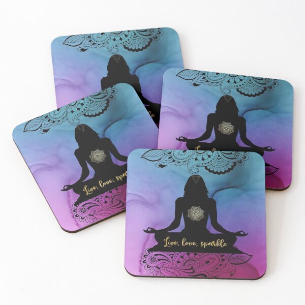 Item preview, Live, Love and Sparkle designed and sold by ThatMandalaShop.