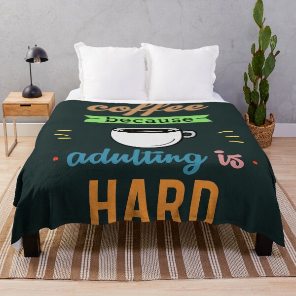 Item preview, Coffee because adulting is hard designed and sold by SidTastic .