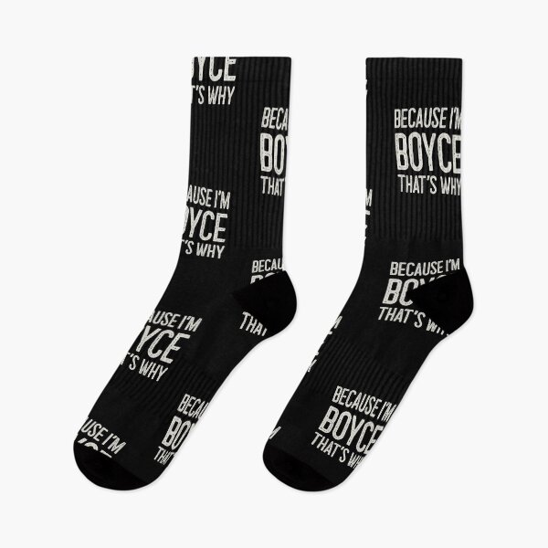 Item preview, Because I’m Boyce That’s Why Funny Personalized Name designed and sold by MariosNydras.