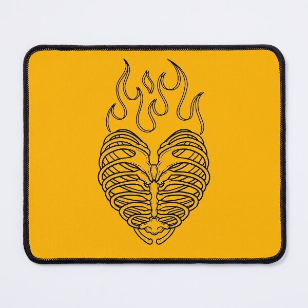 Item preview, Flaming Skeleton Heart (B) designed and sold by SoulArtLove.