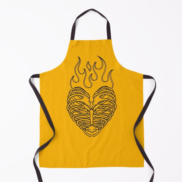 Item preview, Flaming Skeleton Heart (B) designed and sold by SoulArtLove.
