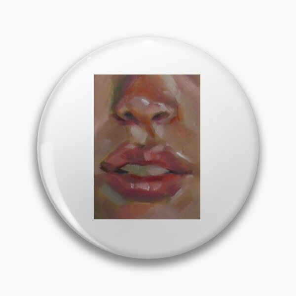 Artikelvorschau, textured painting of mouth and nose  entworfen und verkauft von Inaslind.