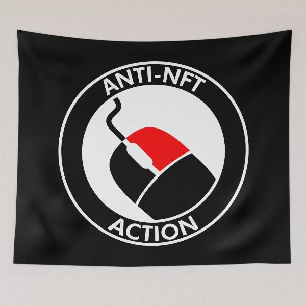 Item preview, Anti-NFT Action designed and sold by BojanglerGTX.