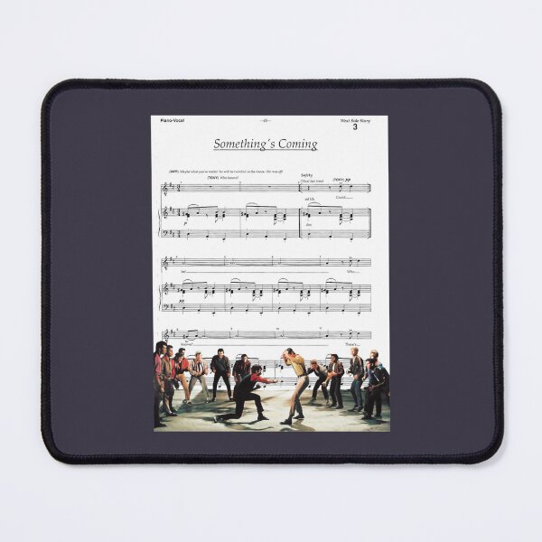 Item preview, Retro Style West Side Story Lyricist Something_s Coming Sheet Music designed and sold by VoltGBdesign.