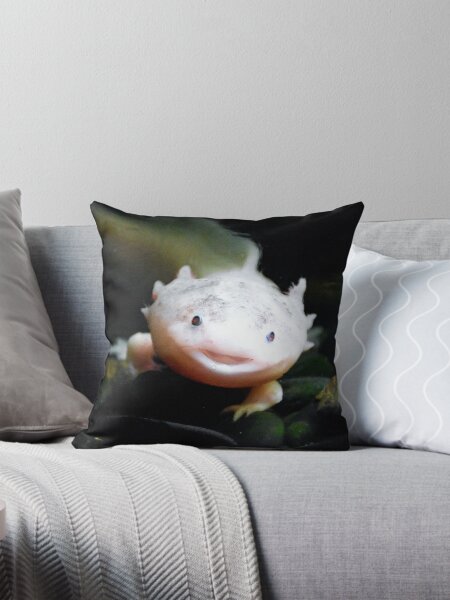 Vista previa del artículo con la obra «Axolotl sonriendo», diseñado y vendido por Stella Clue.