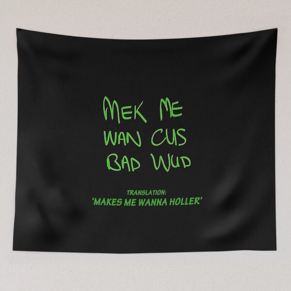 Item preview, MEK ME WAN CUS BAD WUD  designed and sold by HillTopView.