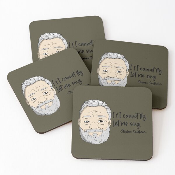 Item preview, Vintage  Stephen Sondheim Who Loves Music Retro Style   designed and sold by VoltGBdesign.