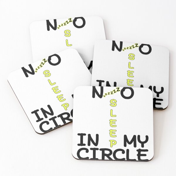 Item preview, No sleep in my circle  designed and sold by sizamix.