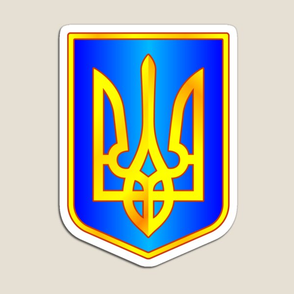 Item preview, Ukraine trident on shield designed and sold by AlexanderZam.