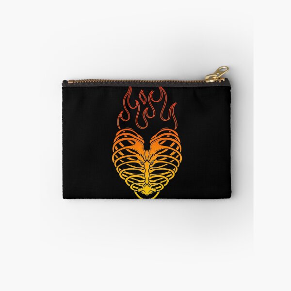 Item preview, Flaming Skeleton Heart (Fill Sunset) designed and sold by SoulArtLove.