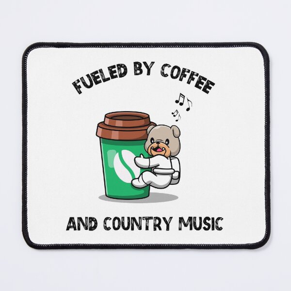 Item preview, Fueled by Coffee And Country Music designed and sold by SparrowLag.