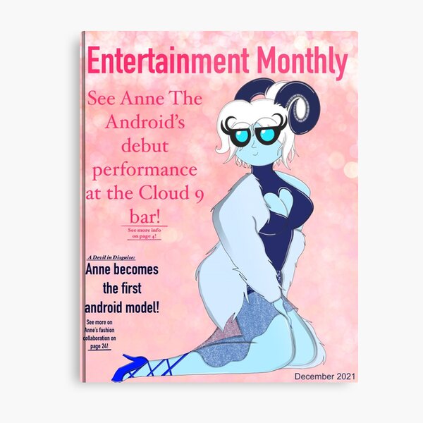 Item preview, Anne The Android Model (Magazine Cover!) - The Black Heart Mafia designed and sold by SidGal.